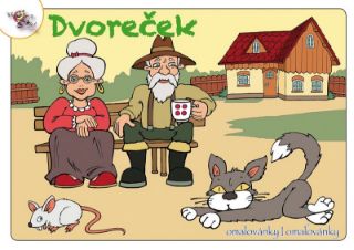 Obrázek z Omalovánky Dvoreček 